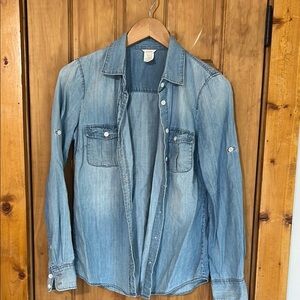 Classic Blue Denim Shirt